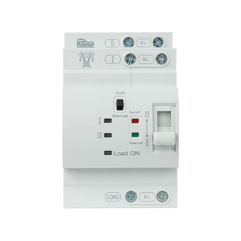 2P 220V Dual Power Automatisk Overførselskontakt