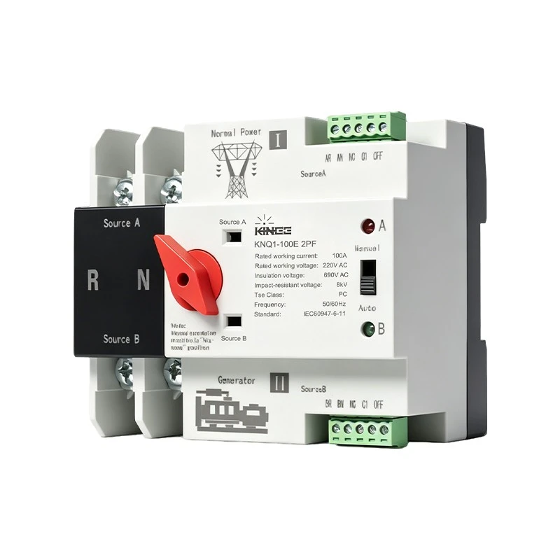 Mains Power/Generator Models Dual Power Automatic Transfer Switch suppliers